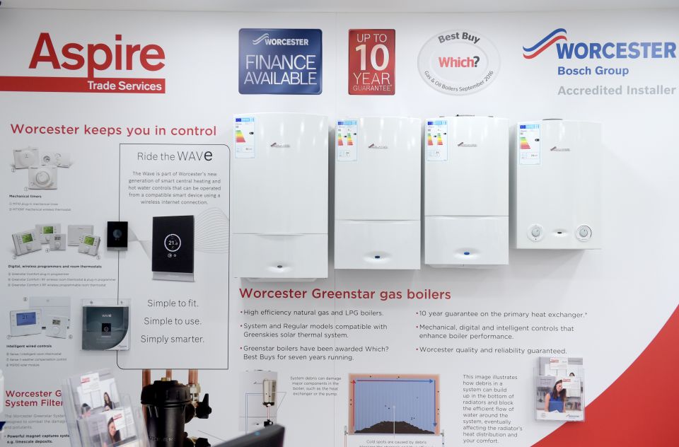 Boilers from Aspire Trade Services